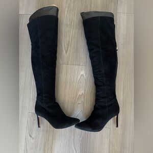 Nine West over the knee boots 5.5, like new with box